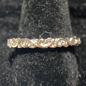 Stacker Ring SAI Size 7.5 Jewelry Sterling Silver Stamped 925